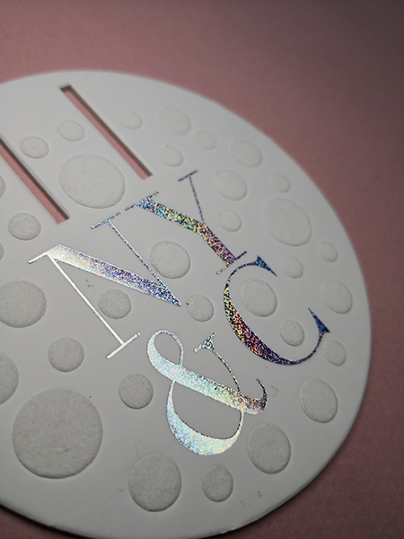 Hangtag (Special Dust Flash Effect, Emboss, Rasied)