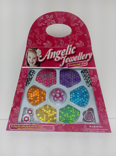 Angelic Jewellery Set in Printed Hanging Bag