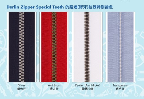 Derlin Zipper Special Teeth