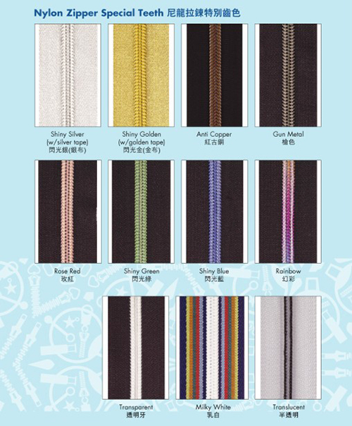 Nylob Zipper Special Teeth