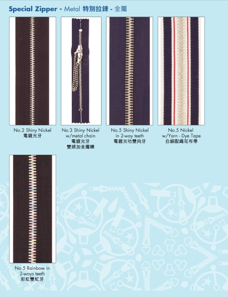 Special Zipper - Metal
