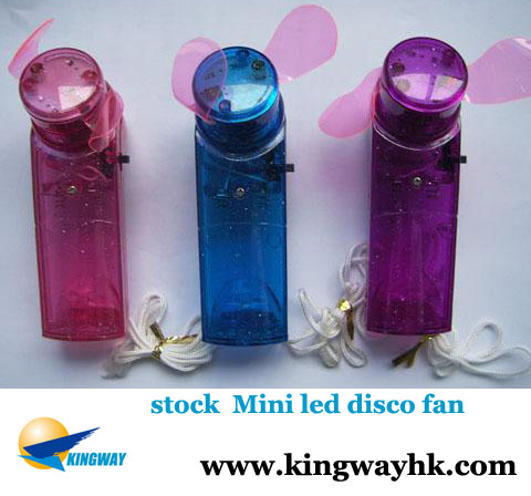stock stocklot closeout overstock surplus Mini led disco fan