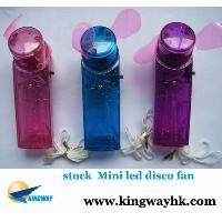 Sell Stock Stocklot Closeout Overstock Surplus Mini Led Disco Fan