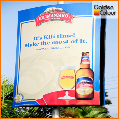 outdoor promotion billboard