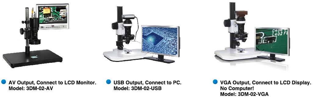 2d/3d Video Microscope Av