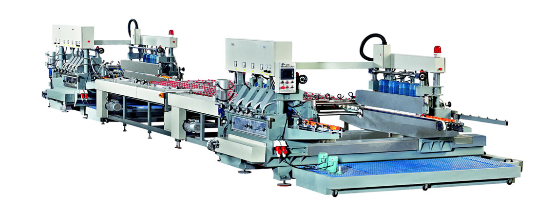 DOUBLE ROUND EDGE LINEAR PRODUCTION LINE