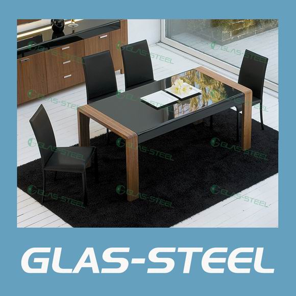 Dining Table Made Of Tempered Glass