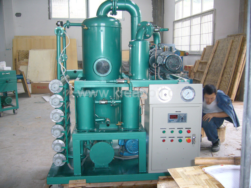 Transformer Oil Treatment Plant , Insulating Oil Purification Systems, Vacuum Dehydrator