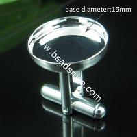Sell cufflink base ,16mm, round