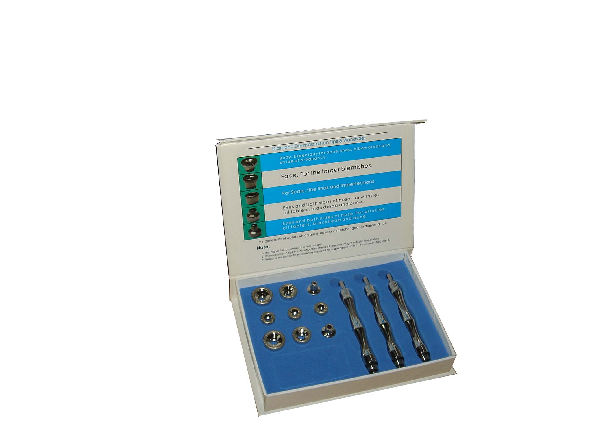 Nova Diamond Tips Microdermabrasion Machine For Beauty Salon Language Option French