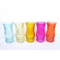 Sell Machine made glass vase in different colors