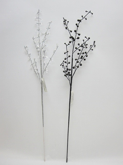 32 inches / 81CM CRYSTAL BERRIES SPRAY.