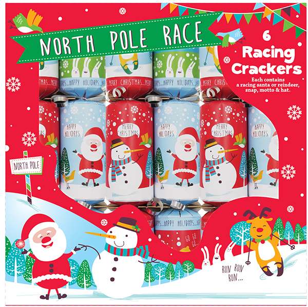 6 x 12in Racing Game Crackers