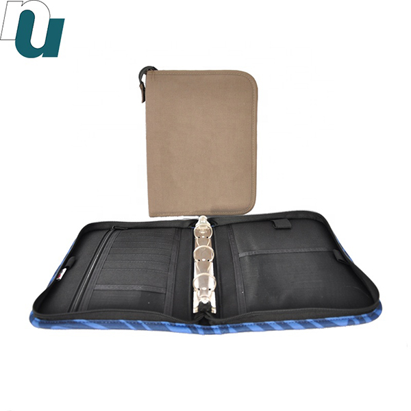 Logbook Large Size Binder with All-Round Zipper