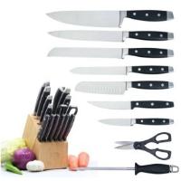 Sell 15 Pcs Knife Set In Wooden Black
