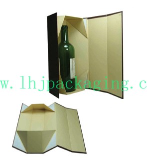 folding wine box