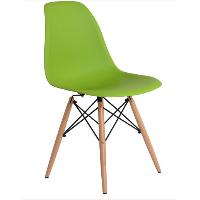 Sell latest design eams dining chairs ABS plastic covered metal and wooden frame