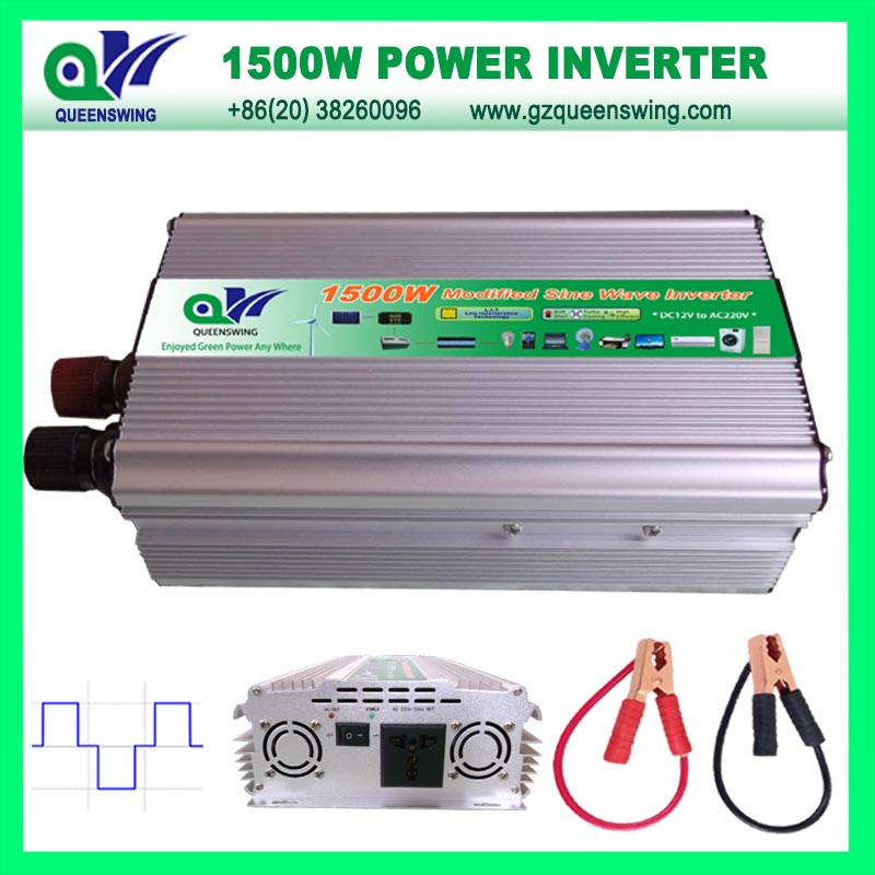 1500W DC12V AC220V 50Hz off Grid Modified Inverter