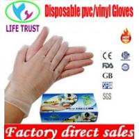 Disposable vinyl gloves for examination