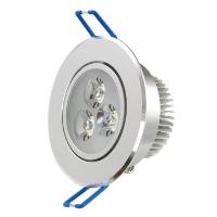 3x1w high power led cabinet recessed down light