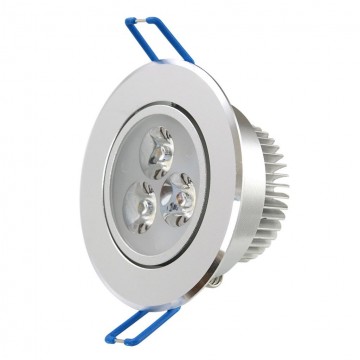 3x1w high power led cabinet recessed down light