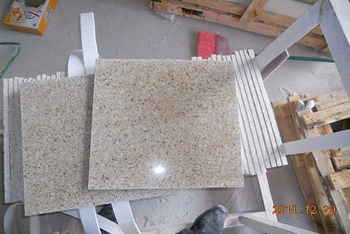 Bushhammered g682,granite g682