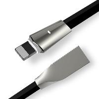 Zinc Alloy USB Cable with LED Indicator Light, USB A to Lightning Cable / Micro USB Cable / Type C C
