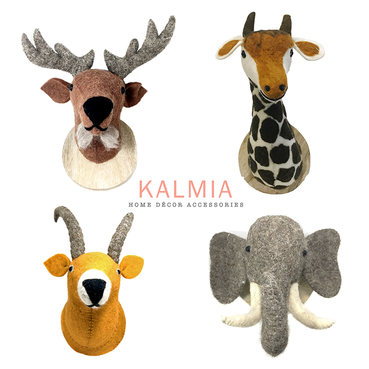 Sell Wool Felt Animal Wall Decorations, WMH