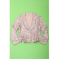 Girl's sequin laced blazer