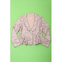 Girl's sequin laced blazer