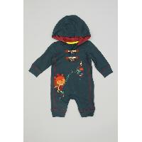 Hooded All In One With Feet