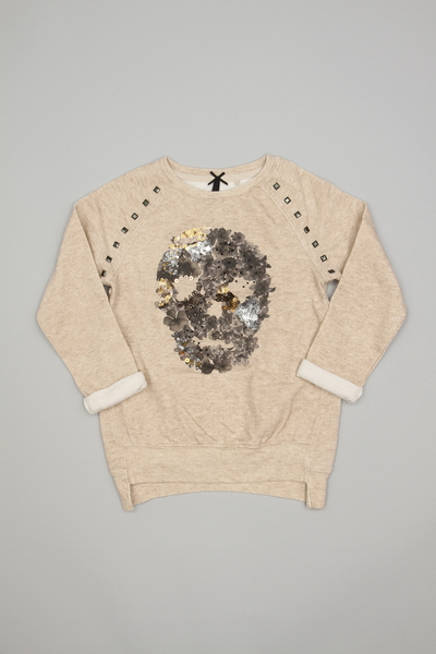 Skull Sweat Top