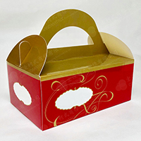 Foldable Box with Handle