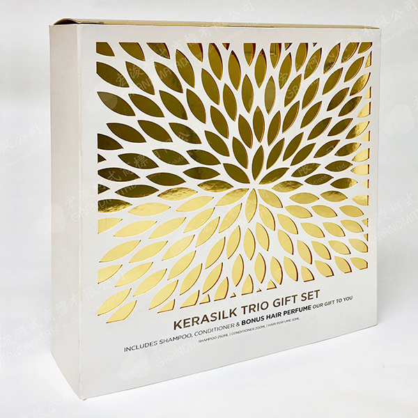 Foldable Box with Laser Cutting on Sleeve