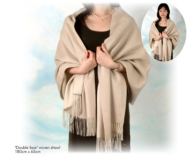 Double Face Woven Shawl