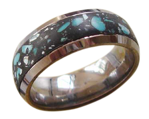 Stone Tungsten Ring