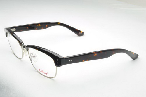 Hand Made Acetate Frames with Metal Rim