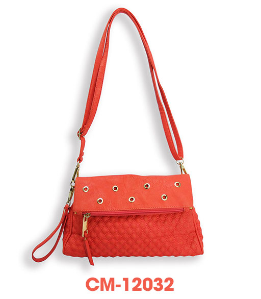 Double Line Diamond Quilted Bag