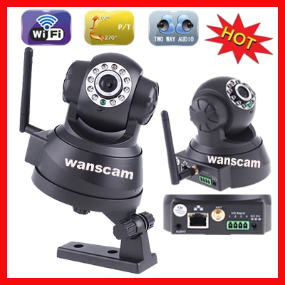 Sell WANSCAM Wireless WPA Day & Night Pan/Tilt WIFI IR IP Camera(AJ-C2WA-C118)