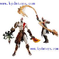 Sell MOQ(USD300) NECA 7 inches kratos for god of war (figma) plastic action figure