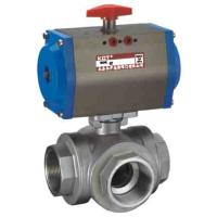 Electric Female Tee Ball Valve (wcb, 304, 316)