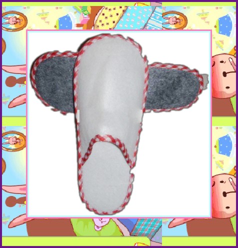 Felt Slipper Set