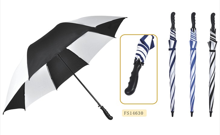 selling different kinds of umbrellas