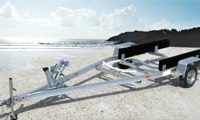 Aluminum Boat Trailer (single Axle)