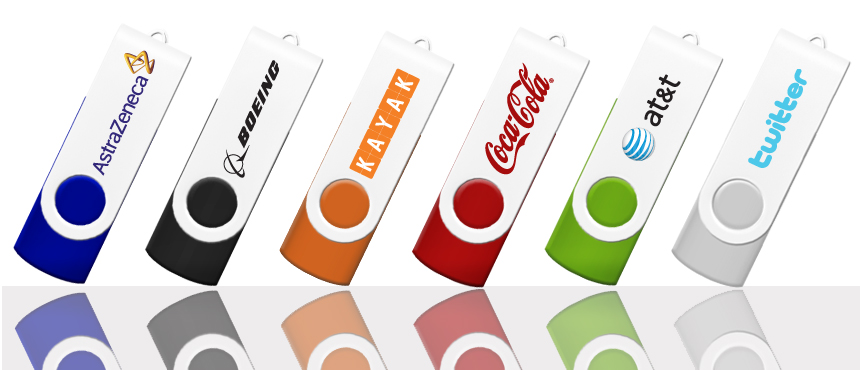 Custom Usb Sticks Metal Swivel 1gb-32gb Usb Flash Memory