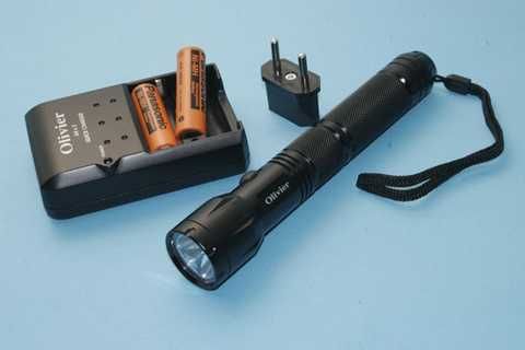 Rechargeable LED Mini Metal Torch