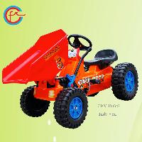 AAA quality kids pedal outdoor Toys ride on dumper 312
