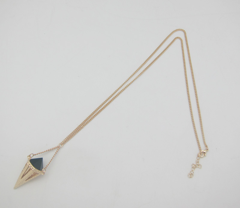 Sell faux crystal pendant necklace