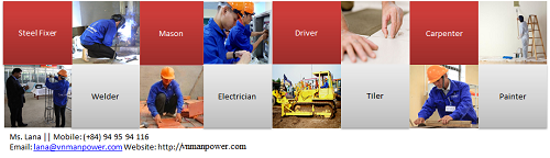 Manpower from Vietnam