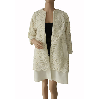 Ladies Woven Burn Out Jacket